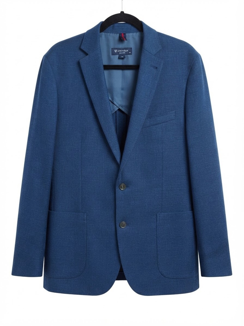 Daniel Cremieux Blue Textured Two-Button Sport Coat size Large
